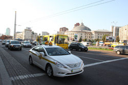 Такси Хундай Соната (Hyundai Sonata as a taxibody)