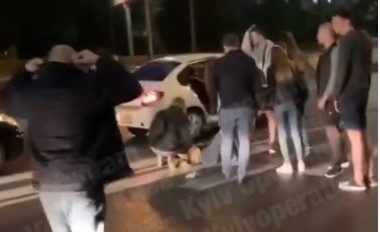 В Киеве Uber сбил пешехода (Видео)