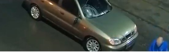 В Днепре таксист сбил пешехода на переходе (Видео)