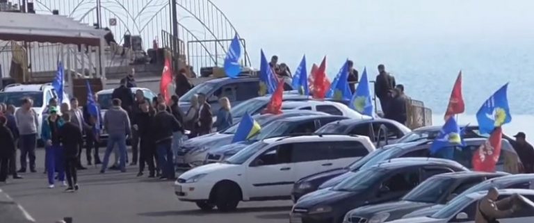 Политическая партия “ОПЗЖ” наняла таксистов для массовки и до конца не расплатилась (Видео)