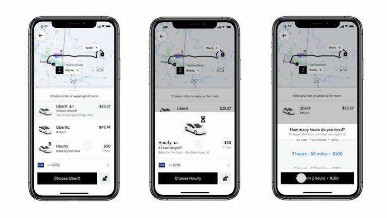 Водитель на час, новая услуга Uber.