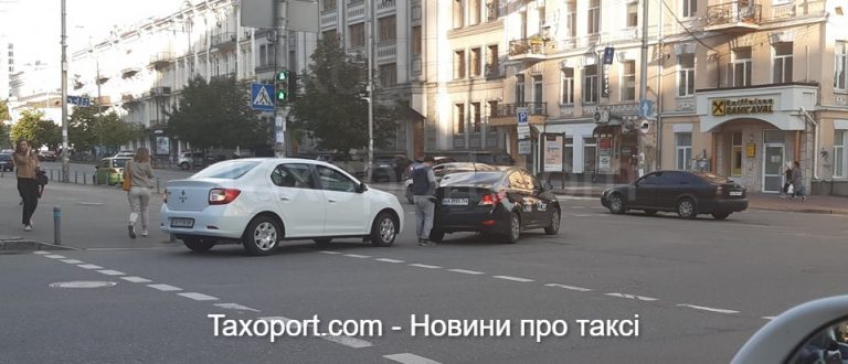 ДТП с Uber в Киеве