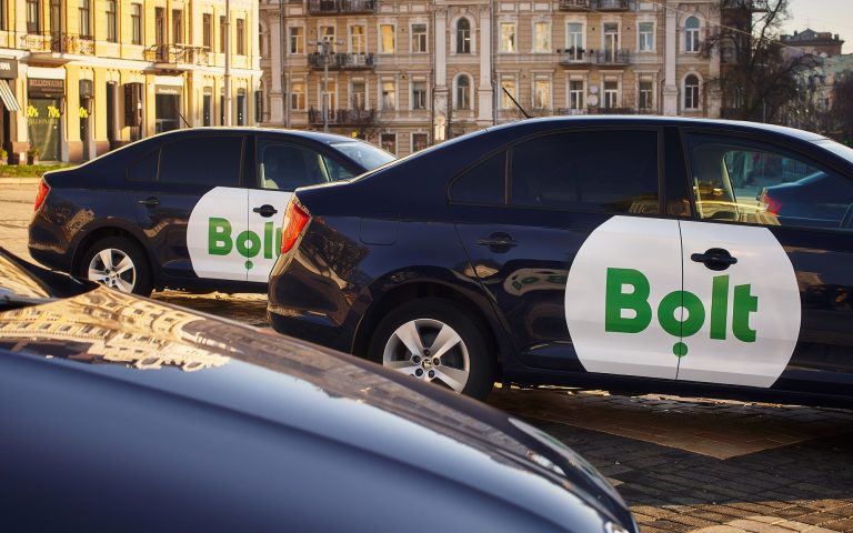 Сервис вызова такси Bolt запустился в Днепре, стоимость поездки начинается с 23 грн