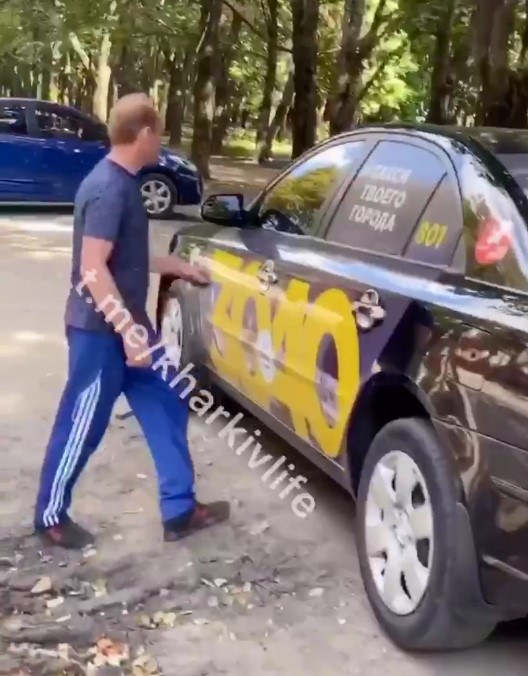 В Харькове задержали пьяного таксиста