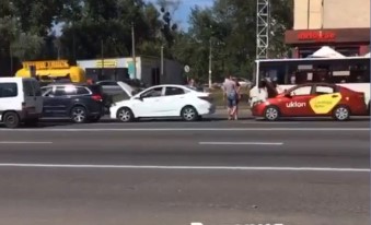 В Киеве авария с Uklon
