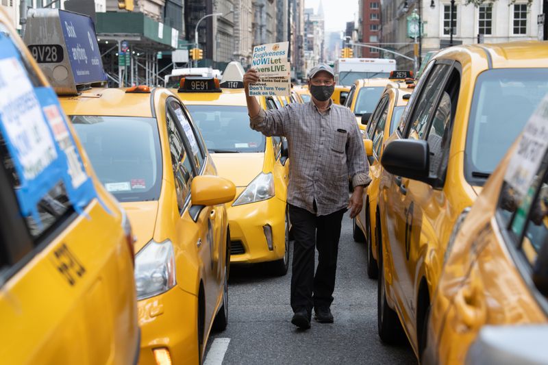 забастовка таксистов