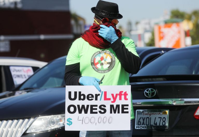 Борьба водителей Uber и Lyft против статуса независимого подрядчика не утихает