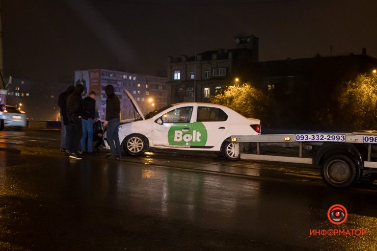 В Днепре очередное ДТП с Bolt, виноват навигатор