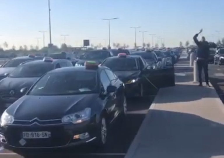 В Франции протест против Uber
