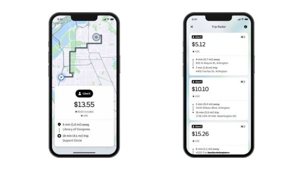 Uber почне показувати водіям, скільки їм заплатять за поїздку